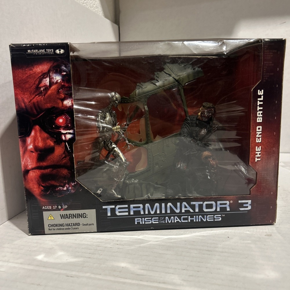 McFarlane Toys Terminator 3 Rise Of The Machines End Battle Factory Sealed